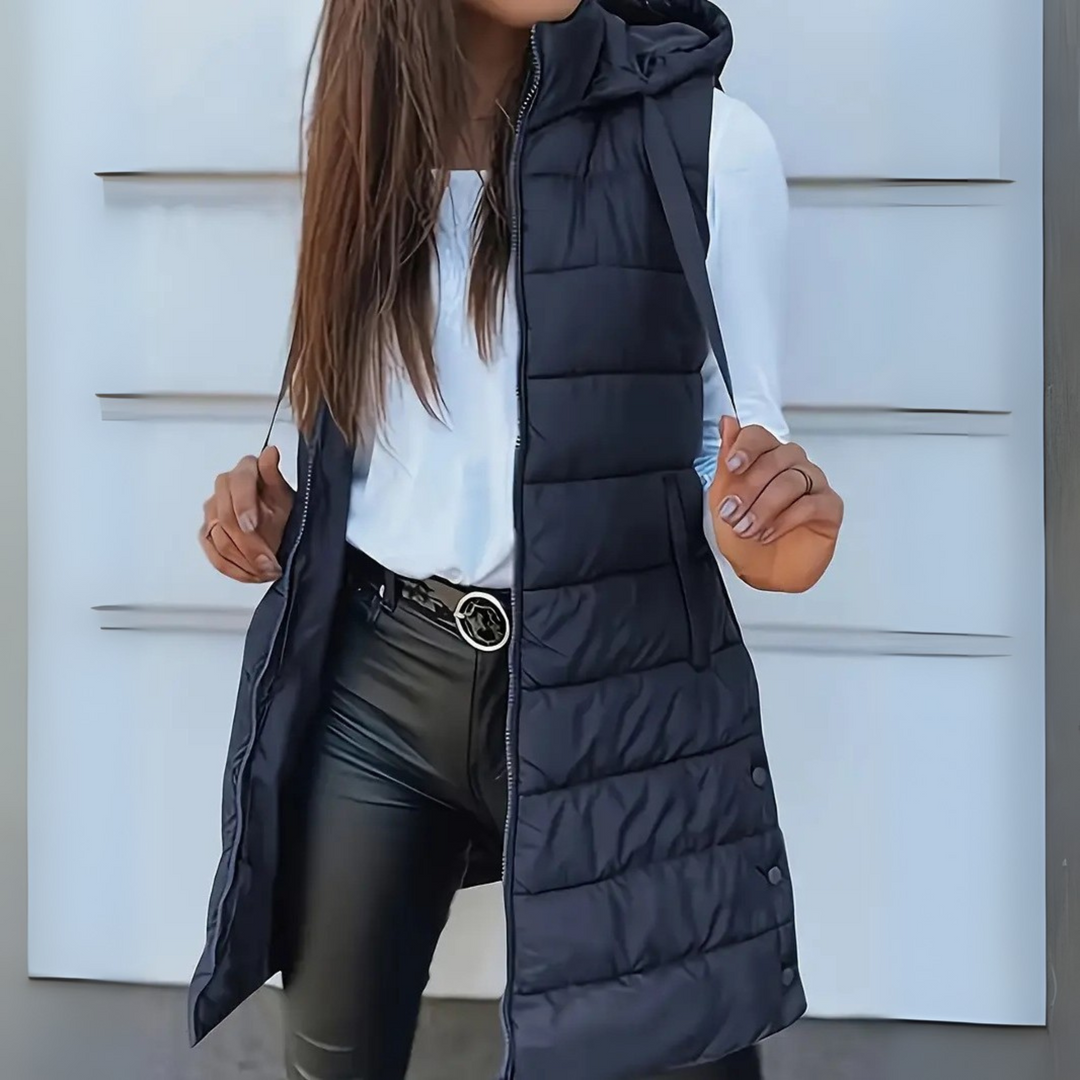 Rosemarie™| Lång damväst
