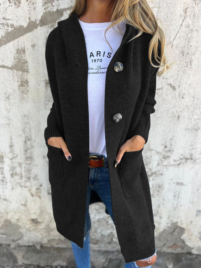 Giselle™| Lång, varm cardigan
