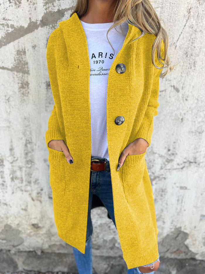 Giselle™| Lång, varm cardigan