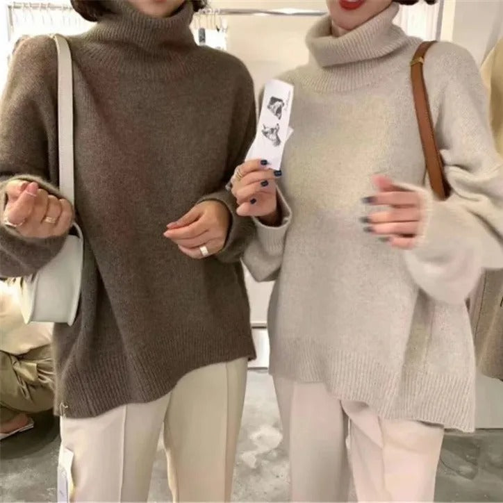 MIRA I Rullkragenpullover