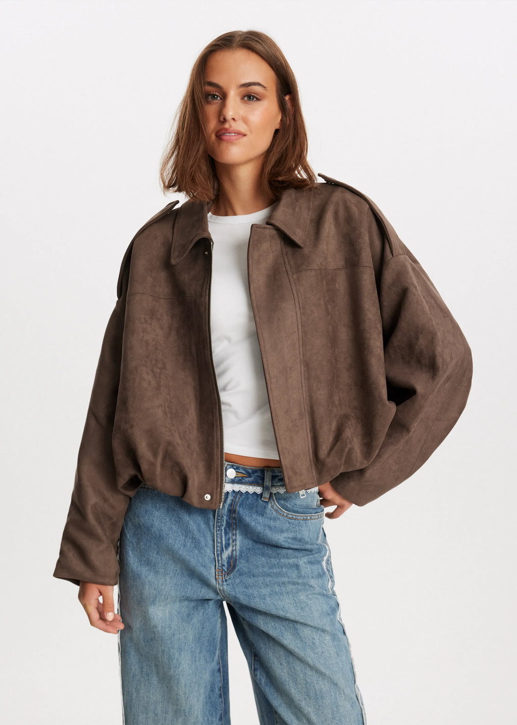 VEUGER MODEHOUS™ | Mocka-Look Jacka