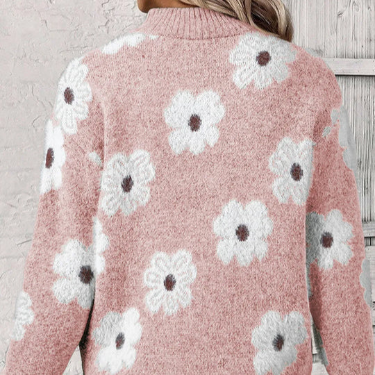 BLOOM | Tröja med dragkedja i kragen