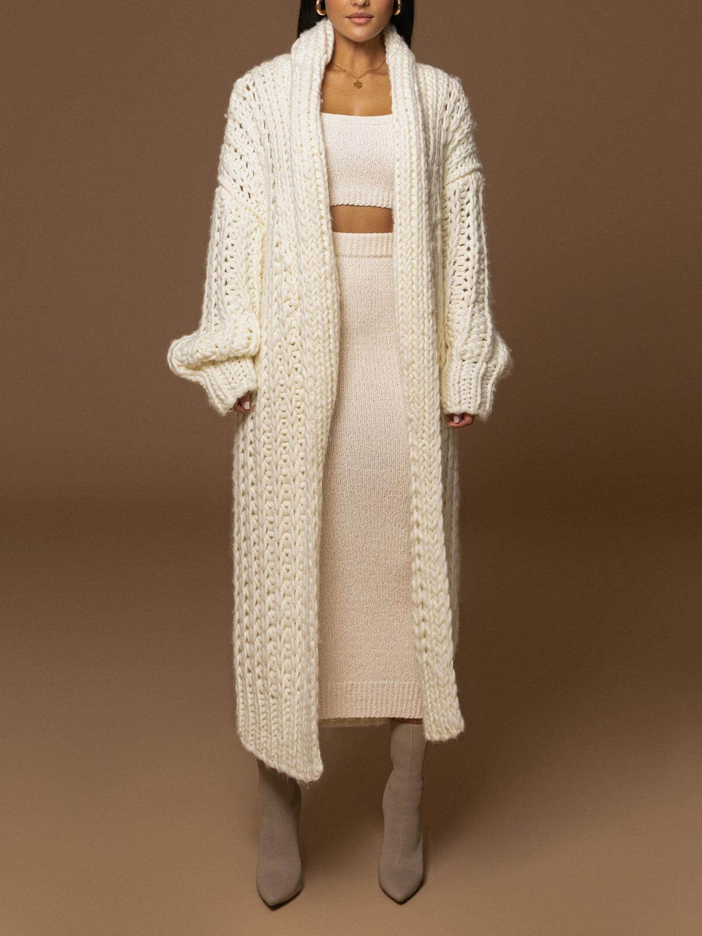 Ivory™| Stickmantel