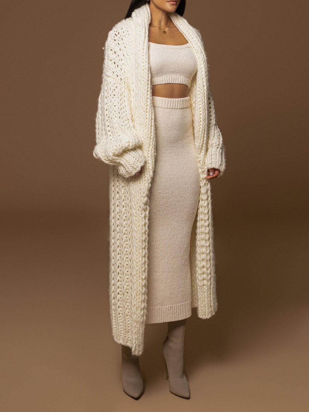 Ivory™| Stickmantel