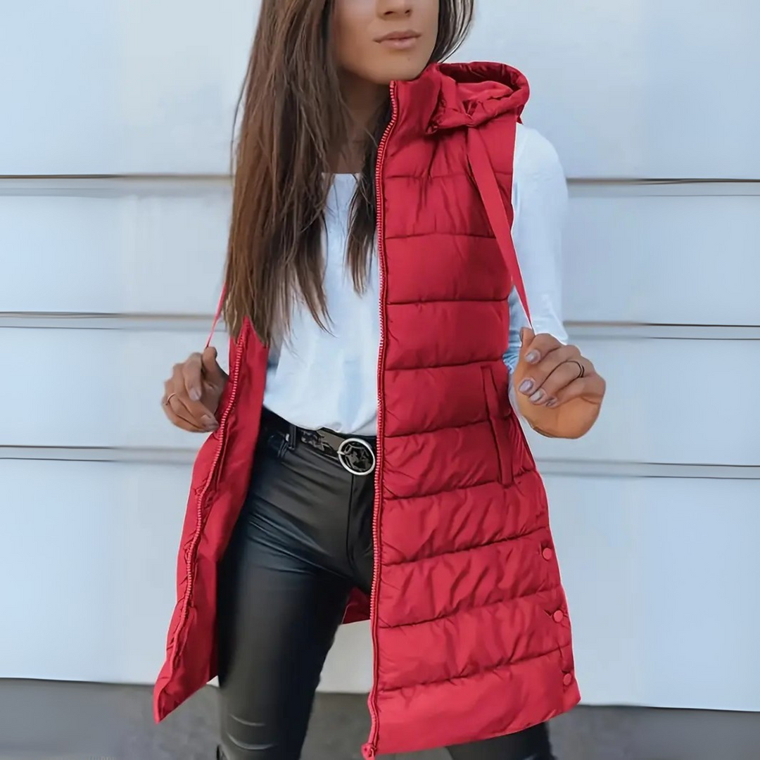 Rosemarie™| Lång damväst