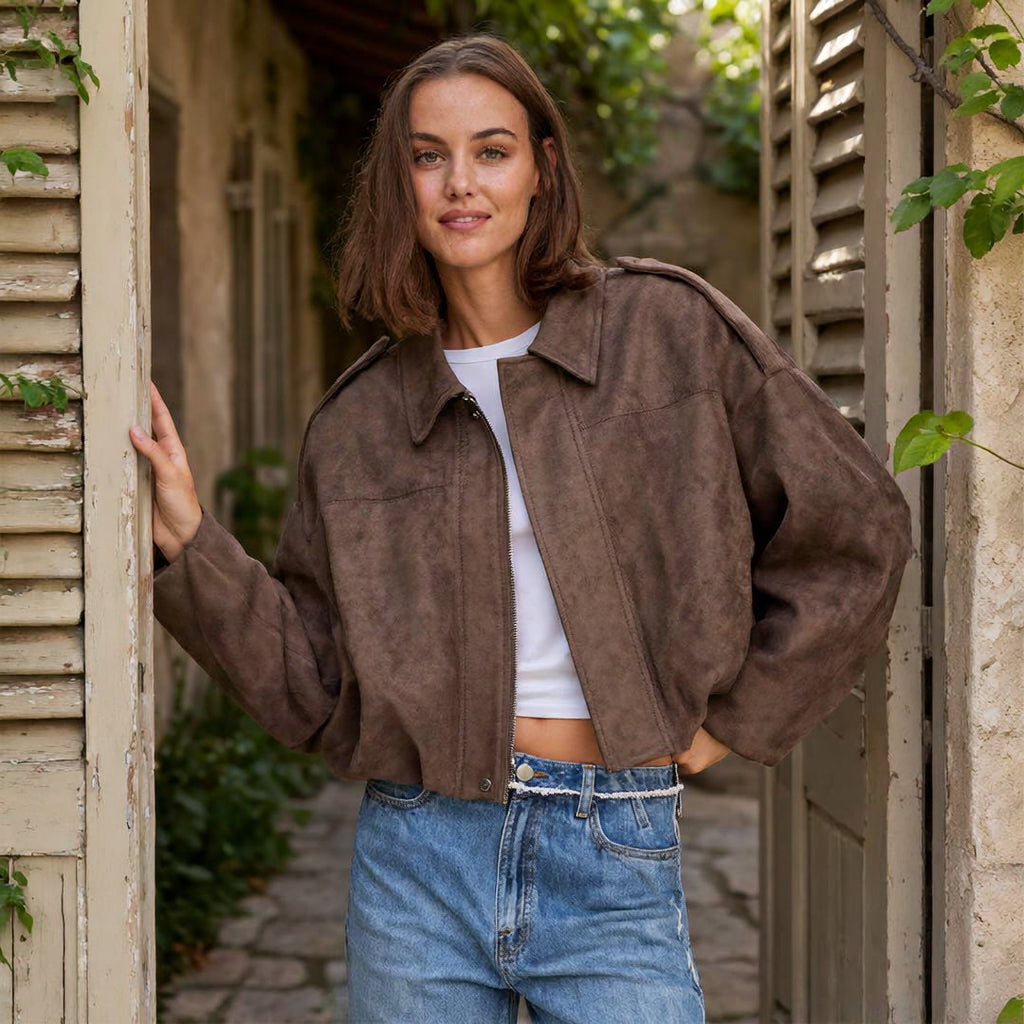 VEUGER MODEHOUS™ | Mocka-Look Jacka