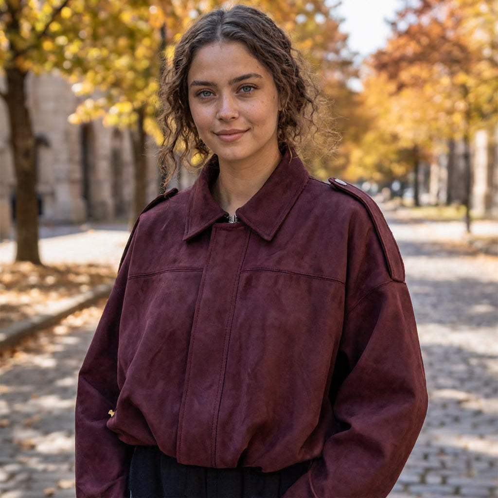 VEUGER MODEHOUS™ | Mocka-Look Jacka