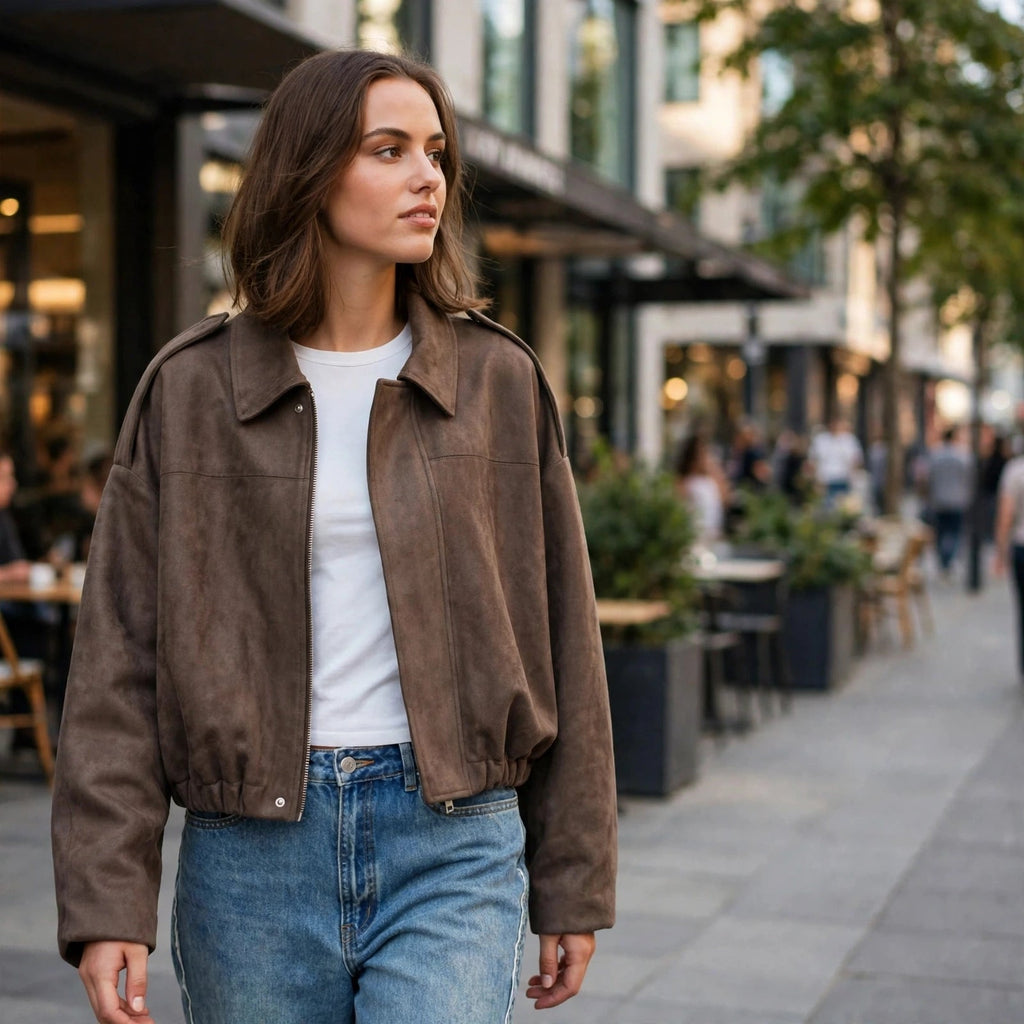 VEUGER MODEHOUS™ | Mocka-Look Jacka