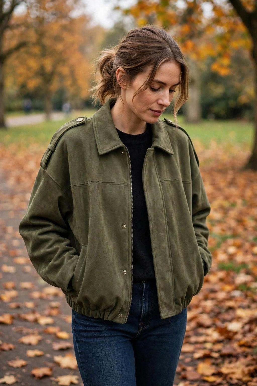 VEUGER MODEHOUS™ | Mocka-Look Jacka