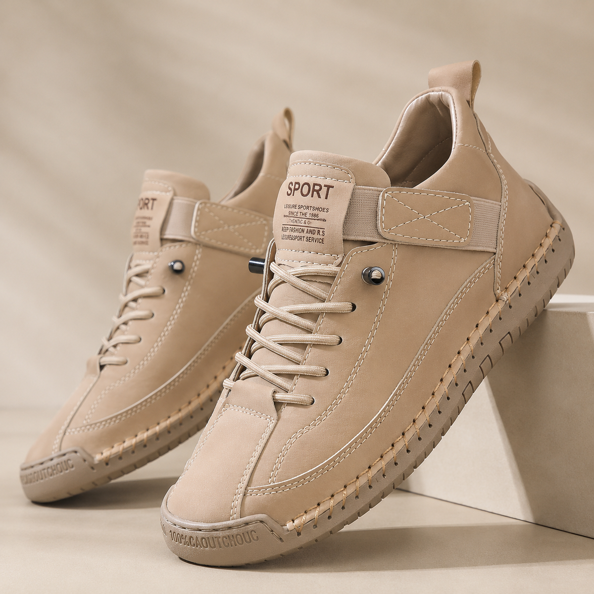 VEUGER MODEHOUS | Ergonomiska Komfort-Sneakers Léa