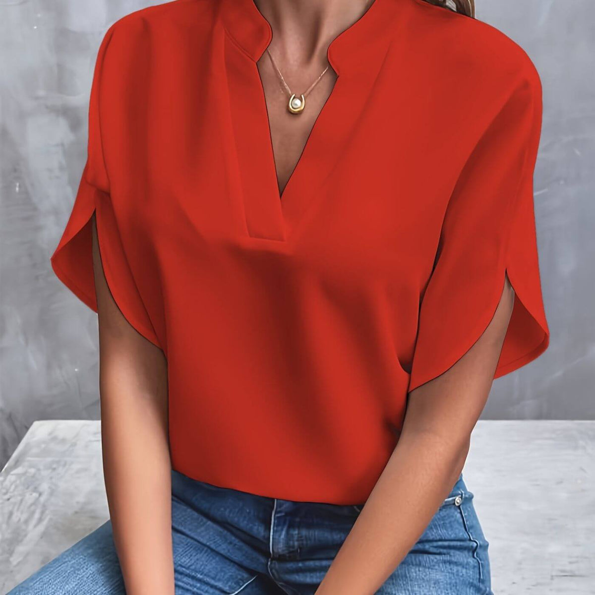 Ellen™ – Andningsbar Elegant Blus
