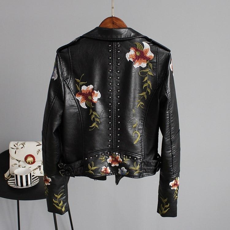 Ella™| Läderlook Jacka