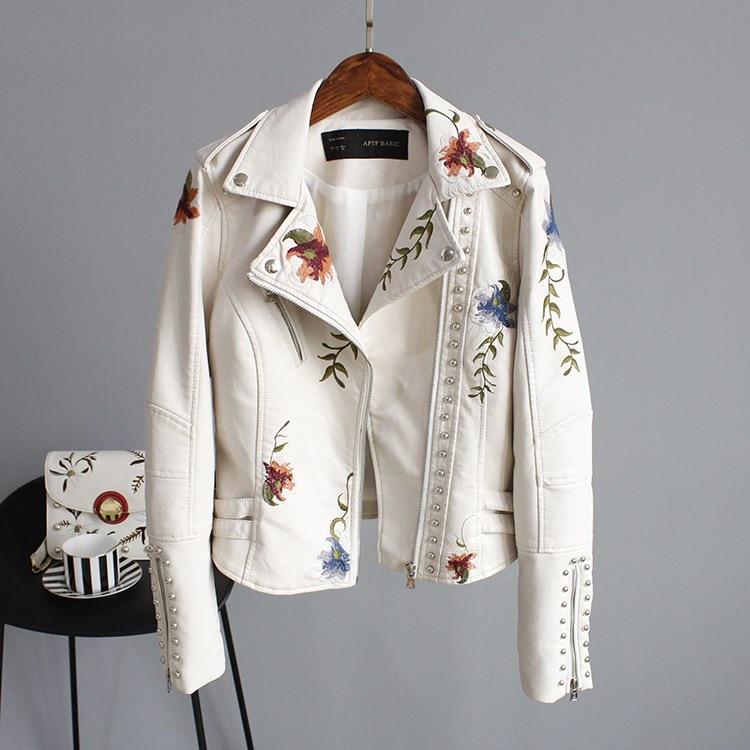 Ella™| Läderlook Jacka