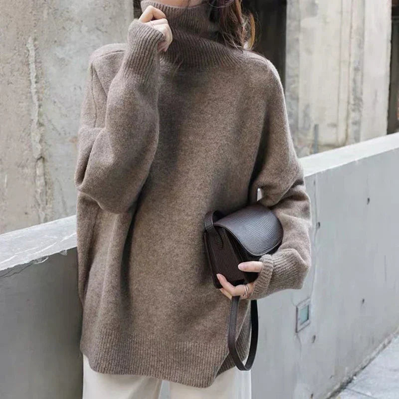 MIRA I Rullkragenpullover