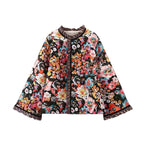 Maja™ - Varm Blommig Jacka