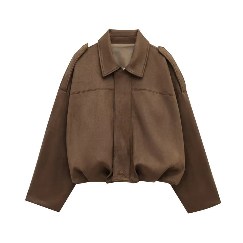 VEUGER MODEHOUS™ | Mocka-Look Jacka