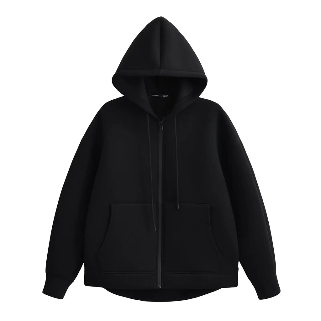 VEUGER MODEHOUS - Lätt och avslappnad zip-jacka