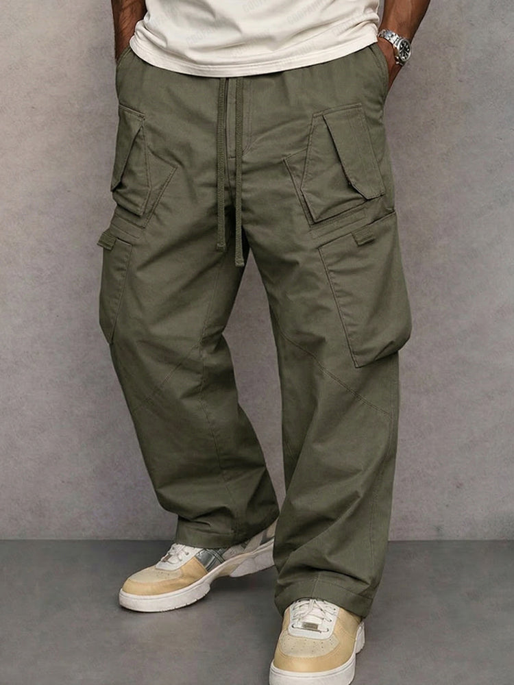 Leo - Utility Straight Fit Cargo-byxor