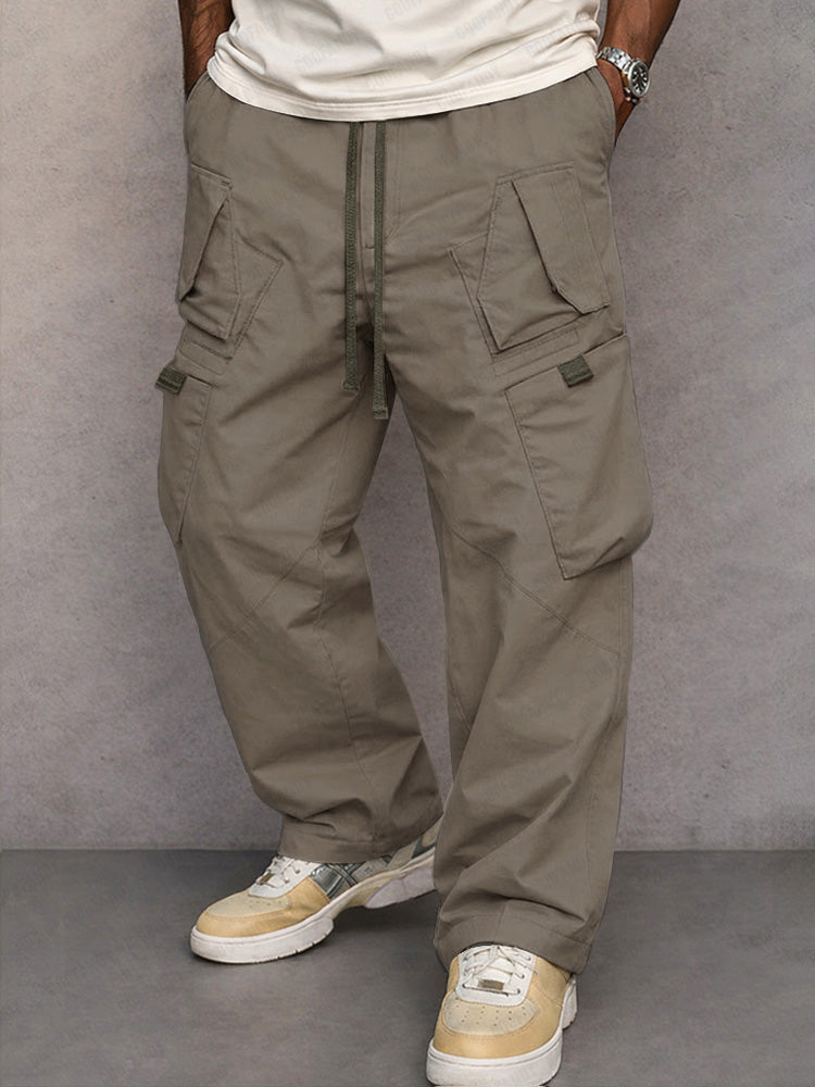 Leo - Utility Straight Fit Cargo-byxor
