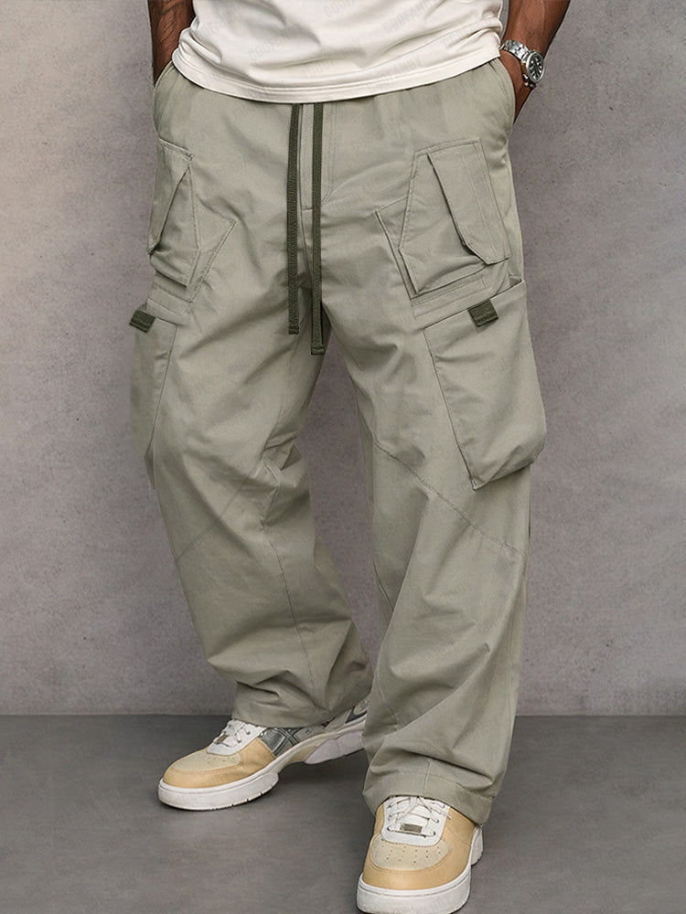 Leo - Utility Straight Fit Cargo-byxor