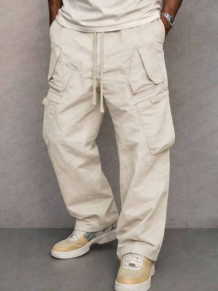 Leo - Utility Straight Fit Cargo-byxor