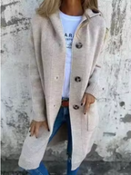 Giselle™| Lång, varm cardigan