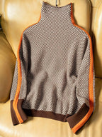 Lindemann Atelier | Malou – Rullkragepullover med kontraststripes