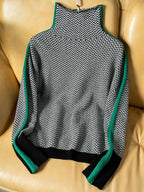 Lindemann Atelier | Malou – Rullkragepullover med kontraststripes