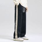 Caspar | Waffelcord-Joggingbyxor